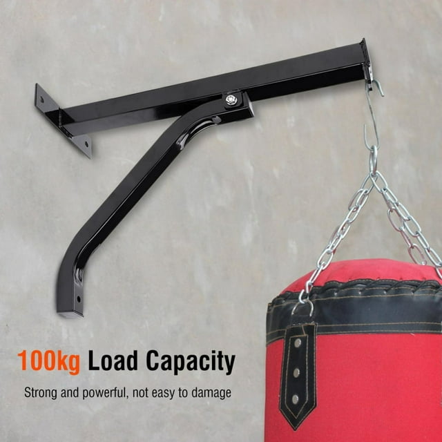 POINTERTECK Max Load 100kg/220lb Heavy Duty Boxing Punch Punching Bag Wall Bracket Mount Hanging Stand Boxing Punch Bag Bracket