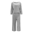 thumbnail image 4 of Dyegold Track Suits For Women Set Ladies White 2 Piece Outfits For Women Women Clothing Sets Outfits Fleece Ladies ​Christmas ​Women Summer Clothes ​My Orders, 4 of 5