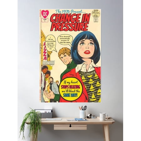 The 1975 Pressure Poster Wall Art, Modern Wall Decor For Living Room Bedroom, 24x36 UNFRAMED