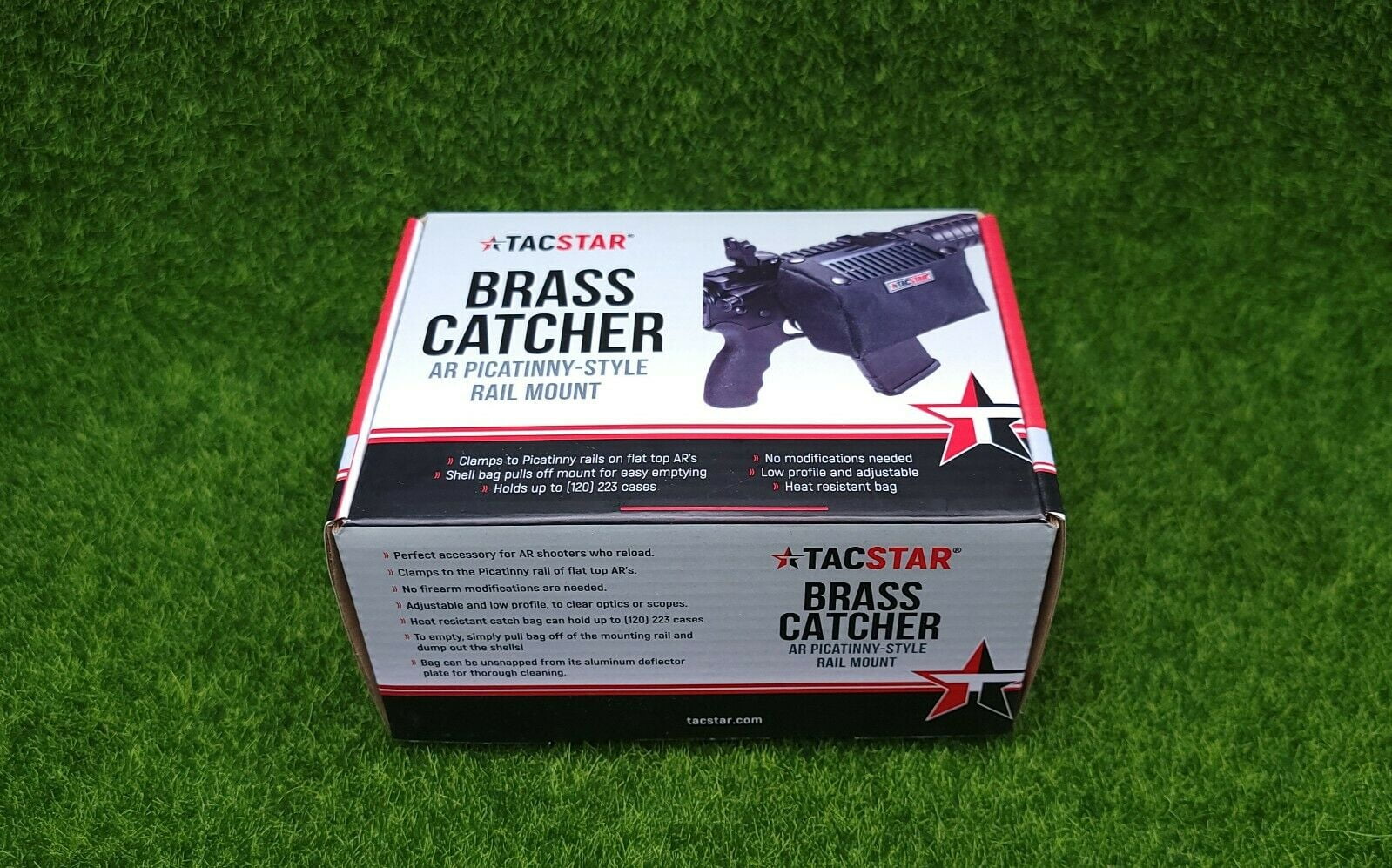 TacStar Universal Brass Catcher, Heat Resistant, Picatinny Rail Mount