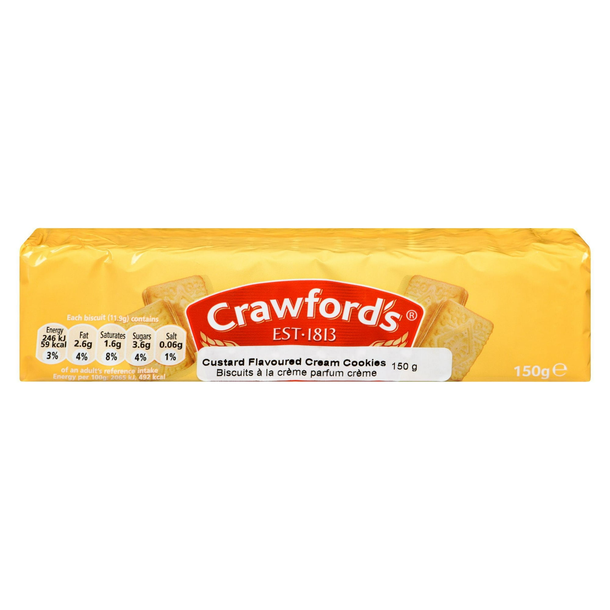 Biscuits à la crème anglaise Crawford's