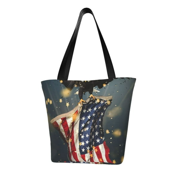 Honeii North American Bald Eagle1 Print Women Top Handle Satchel Handbags,Fashion Handbag,Messenger Tote Bag Purse for Women,Shoulder Bag Handbag for Travel, Work