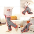 thumbnail image 3 of Goose Down Knee Socks for Christmas, Women's Long Fuzzy Thigh High Socks, Soft Plush Leg Warmers for Cold Weather, 3 of 9