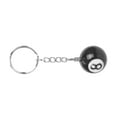thumbnail image 7 of 6X Billiard Ball Key Chain Key Ring Happy No. 8, 7 of 7
