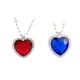 thumbnail image 3 of Collar de aleación Minnieouse para mujer colgante decorativo en forma de corazón galvanizado, 3 of 6