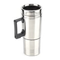 thumbnail image 1 of HERVIDOR ELECTRICO DE AUTOMÓVIL, 12V 350ML+150 ml de Taza de Calefacción, Taza de Calentador, Té de Buen Aspecto Duradero Para El Café Con CalefaccioN de Automóvil, 1 of 7
