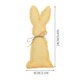 thumbnail image 2 of Easter Decorations Easter Stuffed Fabric Bunny, 10" Stuffed Bunny Rabbit Egg Carrot Vase Fillers Rustic Farmhouse Decor Tiered Trays, Easter Decorations for Home (Red), 2 of 5