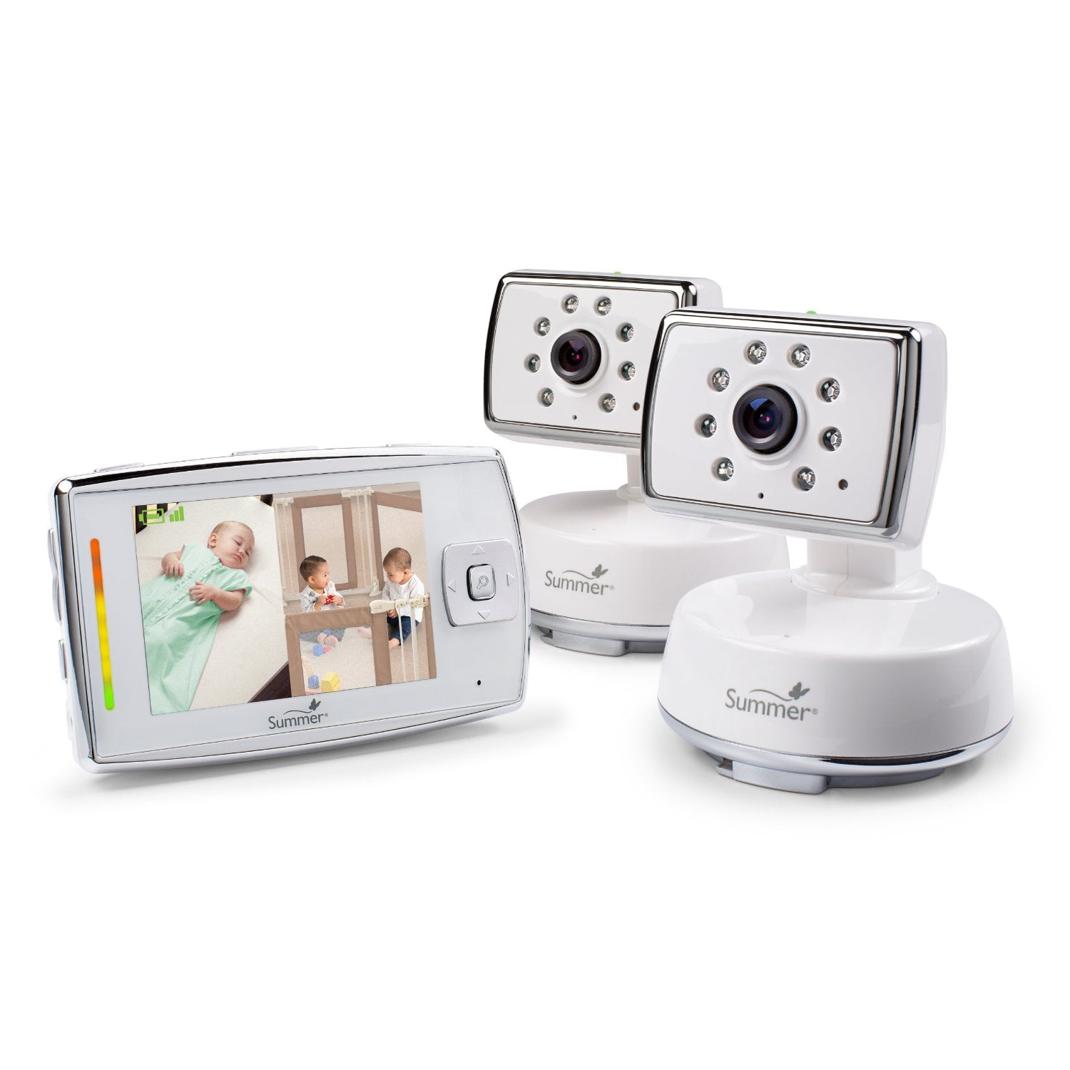 best 2 camera baby monitor with split screen