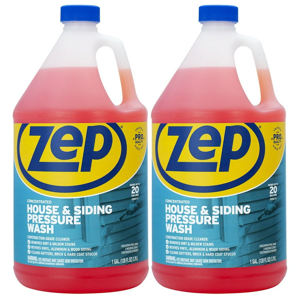 Zep House and Siding Pressure Wash Cleaner Concentrate 128 Ounce