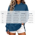 thumbnail image 3 of Enjoytime Hoodies for Women Long Sleeve Solid Color Side Slit Sweatshirt Fall Winter Soft Casual Pullover Hoodie, 3 of 6