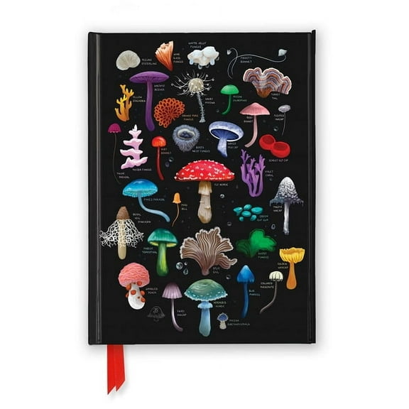 Flame Tree Notebooks Anna Stead: Mushrooms & Fungi (Foiled Journal), (Hardcover)