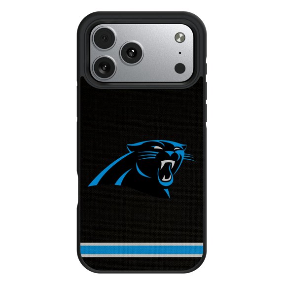 Carolina Panthers iPhone Stripe Design Bump Case