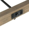thumbnail image 2 of Pemberly Row Transitional Reclaimed Pine Bench in Weathered Brown, 2 of 9