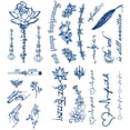 thumbnail image 1 of Tatuajes en La Espalda 6 Unidades Tinta Jugo Al Transferencia Larga Duración para Mujeres Y Hombres, 1 of 9
