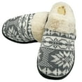 thumbnail image 3 of LAVRA Women's Furry Slipper Faux Fur Trim Mule Slide Slip On Indoor, 3 of 3