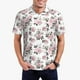 thumbnail image 1 of Balery Rose Flowers Camisa Polo de Hombre con Estampado, de Manga Corta y Tejido Medio, Camisa Tipo Golf Polo-3X-Large, 1 of 6