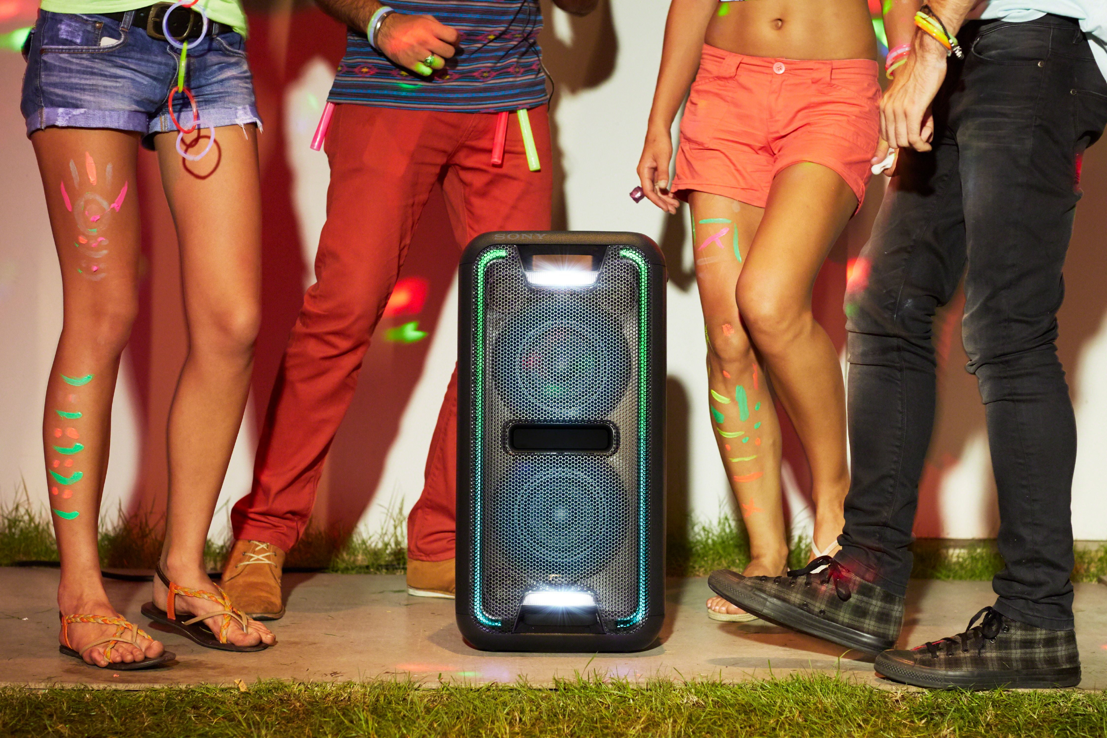 sony gtkxb7bc high power home audio system