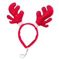 thumbnail image 1 of House Of Paws Sparkle Antlers Headband, 1 of 2