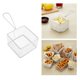 thumbnail image 5 of de aceite de cocina de acero inoxidable, canasta de comida, de espagueti para freír, colador de pasta de cocina, canasta de refrigerios - Cuadrado Sunnimix canasta colador de pasta, 5 of 8