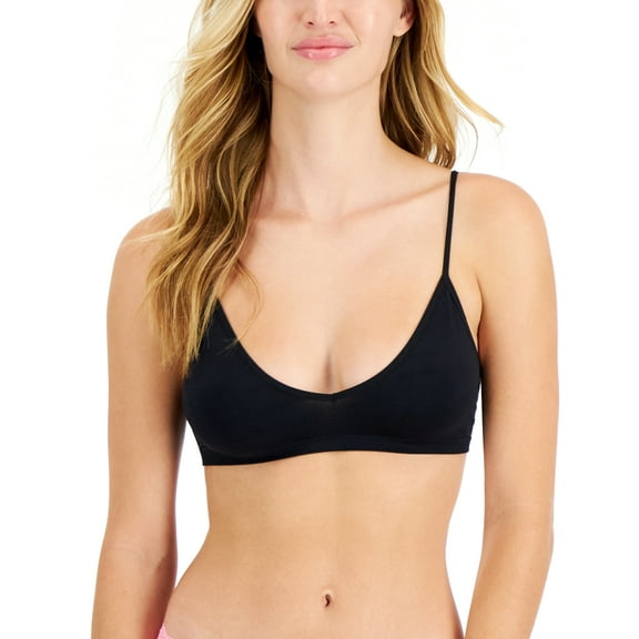 Jenni Women’s Light Support Bralette, Black, XX-Large