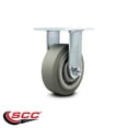 thumbnail image 2 of 5 Inch Thermoplastic Rubber Wheel Rigid Caster with Roller Bearing SCC, 2 of 2