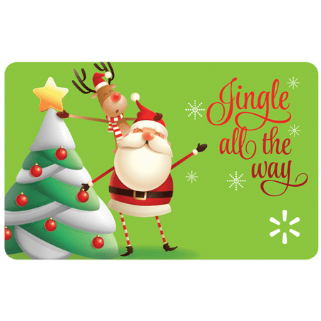 Jingle All the Way Walmart eGift Card (Best Way To Earn Amazon Gift Cards)