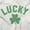 White, variant on Saint Patrick's Day Lucky Shamrocks Hoodie Sweatshirt Women Men Brisco Brands S