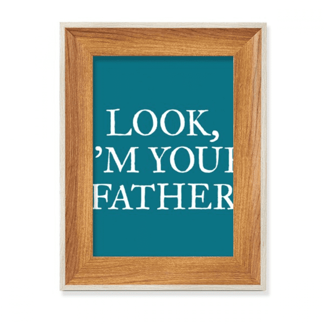 Pay Attention Relationship Listen Speak Desktop Wooden Photo Frame Display Picture Art Painting Multiple Sets