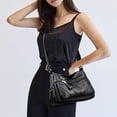 thumbnail image 3 of Crossbody Bags for Women Multi Pocket Shoulder Bag Soft PU Leather Purses and Handbags Pocketbooks, 3 of 7