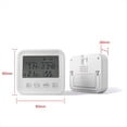 thumbnail image 4 of Mini Radon Air Quality Monitor Temperature Humidity Data Adjustment Radon Sensor Monitor Indoor Radon Gas Detector, 4 of 6