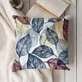 thumbnail image 3 of SHANXI and Throw Pillow Covers Cases Palm Leaves Decorative Sofa Cushion Cover Removable Home Decor Pillows case 22x22in, 3 of 5