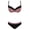 Pink, variant on Clearance!NMMUED Push Up Bikini, Mid Rise Bikini Sets for Women, Halter Bikini Sets for Women, Swimsuit Sets for Women, Bathing Suit for Women Bikini, Mint Green L