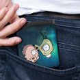 thumbnail image 4 of Invader Zim Pig Cartoon PU Leather Bifold Wallet Money Organizers Gift With Card Slots For Men And Women, 4 of 7