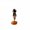 B, variant on Dancing Mummy Pumpkin Halloween Statue – Resin Tabletop Decor, Spooky Fall Figurine for Shelf Mantel (A)
