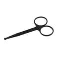 thumbnail image 5 of 1pcs Round Headpiece Nose Hair Scissors Beard Eyebrow Eyelashes Trimmer Stainless Steel Scissors, 5 of 6