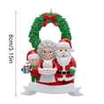 thumbnail image 3 of OUSITAID Personalized Christmas Decorations 2022 Home Custom Snowman Home Christmas Decorations Holiday Home Tree Decorations, 3 of 6
