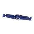 thumbnail image 1 of Liguero de pierna para niña, correas dobles de moda, góticos, arnés de pierna, cadenas de muslo para , Cosplay, Azul Salvador Liga de pierna ajustable, 1 of 9