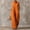 Saffron, variant on Womens Sleeveless Linen Jumpsuit Casual Loose Fit Wide Leg One Piece Outfit with Pockets, L