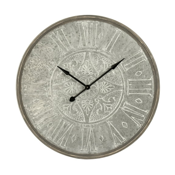 Wooden Frame Iron Clock