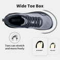 thumbnail image 2 of AiEles Mens Wide Walking Shoes with Arch Support, Orthotic Sneakers for Daily Use, Cushioned Tennis Shoes for Plantar Fasciitis Relief, 2 of 6