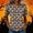 A31 Gray, variant on Women's Halloween Graphic T Shirts Cute Ghost and Pumpkin Pattern Print Short Sleeve Crewneck Casual Fall Tops Lightweight Comfortable Holiday Tees