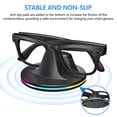 thumbnail image 4 of Smart Glasses Charging Stand, RGB Charging Dock, Compatible with Meta AR Smart Glasses, Convenient Storage, 4 of 6