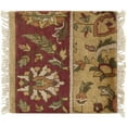 thumbnail image 4 of Hauteloom Danboro Wool Living Room, Bedroom Area Rug - Traditional - High Pile - Rust, Mustard, Tan - 8' x 11', 4 of 7