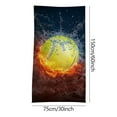thumbnail image 3 of Moocorvic Microfiber Beach Towels Oversized Turkish Beach Towel Beach Blanket Pool Towels Beach Toys Beach Accessories,Quick Drying,Lightweight & Durable,for Swim,Yoga,Gym, 3 of 5