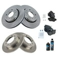 thumbnail image 2 of TRQ Front & Rear Ceramic Brake Pad & Rotor Kit w/Chemicals for Volvo S40 V40 BKA18318, 2 of 6