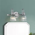 thumbnail image 2 of Lucas McKearn Addison 2 Light Bath Light in Polished Chrome, 2 of 2