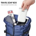 thumbnail image 4 of DODAMOUR 2 Pcs Soap Container with Lid, Travel Soap Case, Portable Soap Saver Dish, Plastic Bar Soap Holder for Home Outdoor Camping Gym, 4 of 6