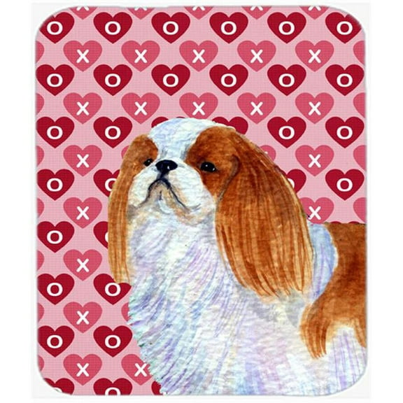 Carolines Treasures  English Toy Spaniel Hearts Love And Valentines Day Mouse Pad