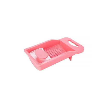 

Worallymy Personal Underwear Washboard All-in-one Washtub Anti-slip Laundry Accessory Washing Board Plastic Clothe Cleaning Tool