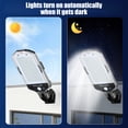 thumbnail image 4 of Luz Solar para Patio Exterior, Ultrabrillante, con Sensor de Cuerpo Humano, Iluminación Doméstica para Interiores y Exteriores, Luz de Calle Led Impermeable, 4 of 7